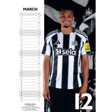 Newcastle United FC A3 Calendar 2026: 2 - Calendars By Newcastle United