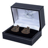 Newcastle United FC Antique Gold Cufflinks: 1 - Cufflinks & Tie Slides By Newcastle United