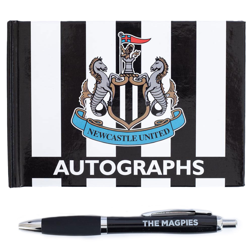 Newcastle United FC Autograph Book & Pen - Shop Books At Gift Moments - 2