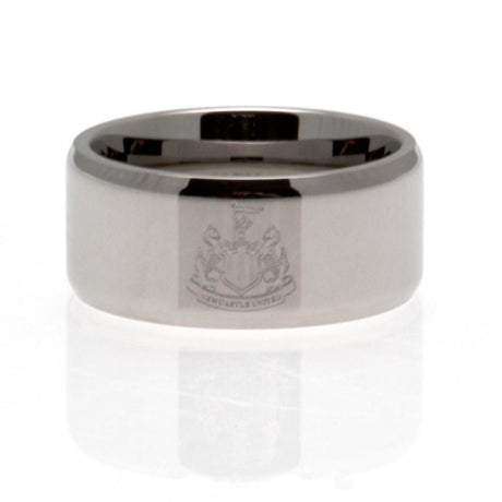 Newcastle United FC Band Ring Small: 2 - Jewellery By Newcastle United