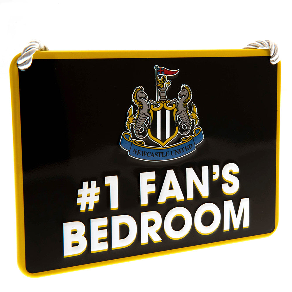 Newcastle United FC Bedroom Sign No1 Fan: 1 - Signs & Plaques By Newcastle United