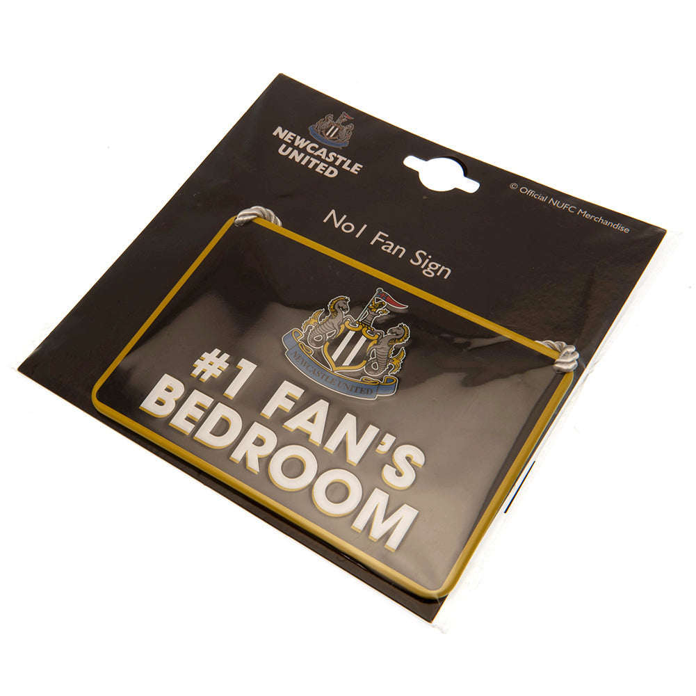 Newcastle United FC Bedroom Sign No1 Fan: 3 - Signs & Plaques By Newcastle United