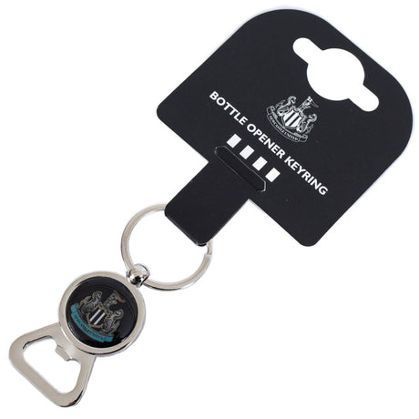 Newcastle United FC Bottle Opener Keyring: 3 Keyrings By Newcastle United