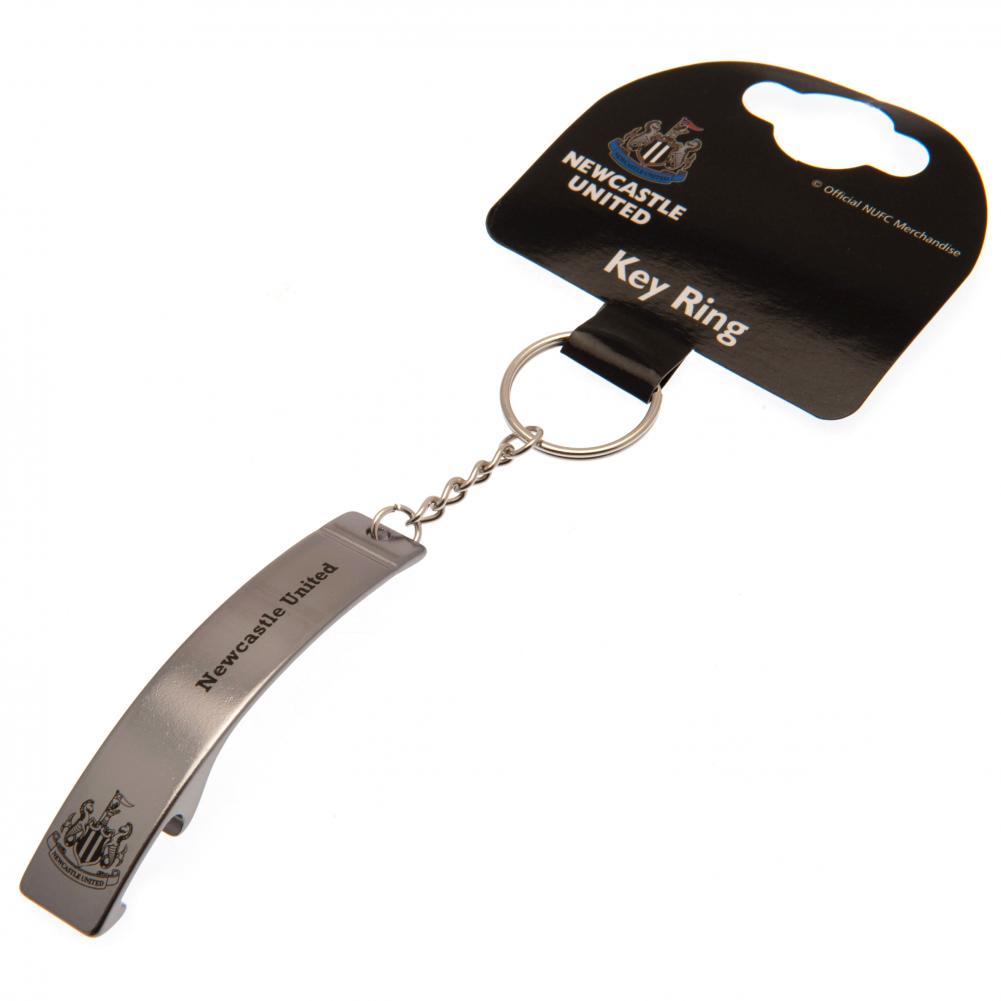 Newcastle United FC Sleek Bottle Opener Keyring - Shop Keyrings At Gift Moments - 3