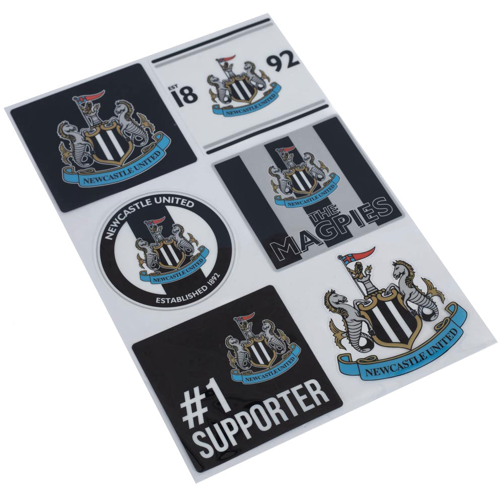 Newcastle United FC Car Decal Set: 2 - Car Accessories By Newcastle United