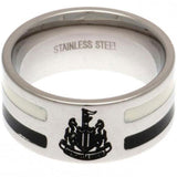 Newcastle United FC Colour Stripe Ring Medium Default Title - at Gift Moments