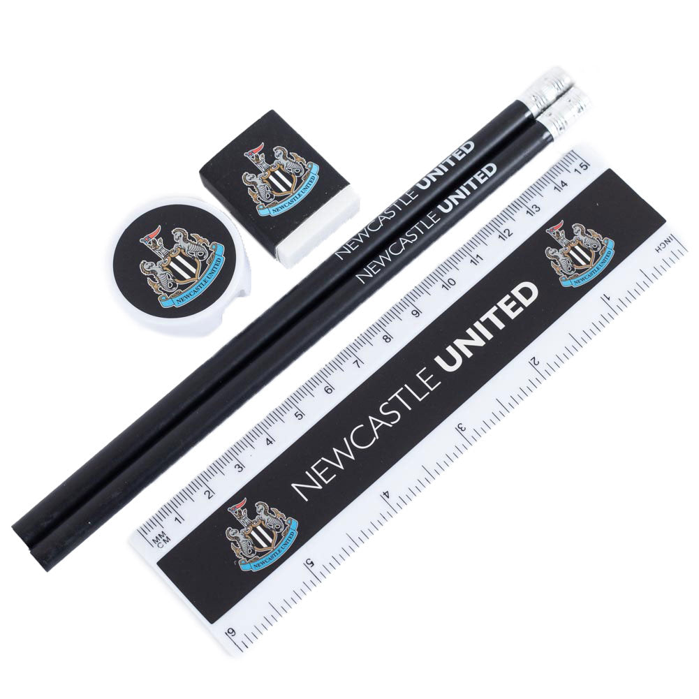 Newcastle United FC Core Stationery Set: 2 Pencil Cases & Sets By Newcastle United