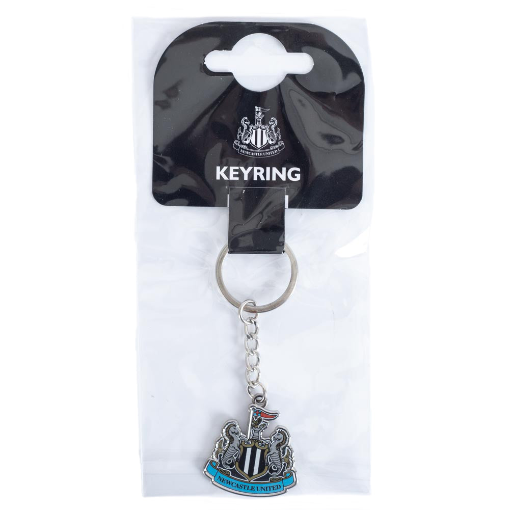 Newcastle United FC Crest Keyring: 3 - Keyrings By Newcastle United