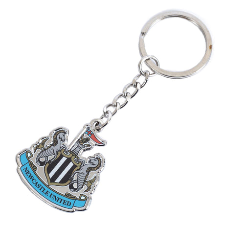Newcastle United FC Crest Keyring: 2 Keyrings By Newcastle United