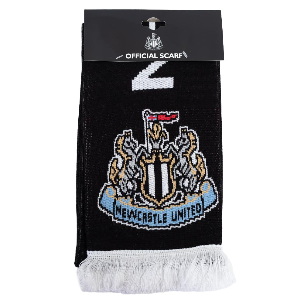 Newcastle United FC Crest Scarf: 4 - Scarves By Newcastle United