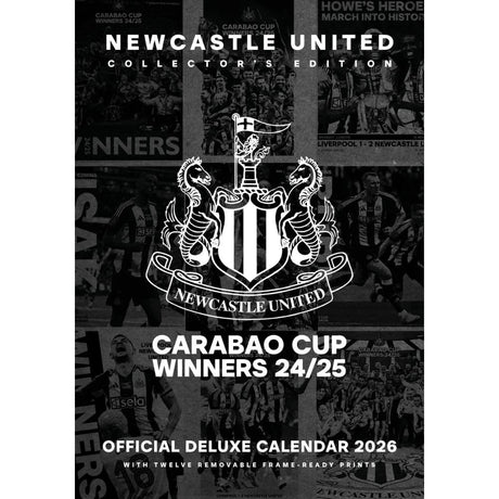 Newcastle United FC Deluxe Calendar 2026: 1 - Calendars By Newcastle United
