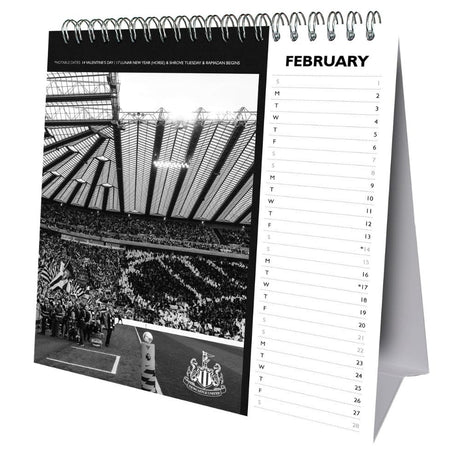 Newcastle United FC Desktop Calendar 2026: 2 - Calendars By Newcastle United