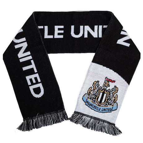 Newcastle United FC Diagonal Scarf: 1 Scarves By Newcastle United