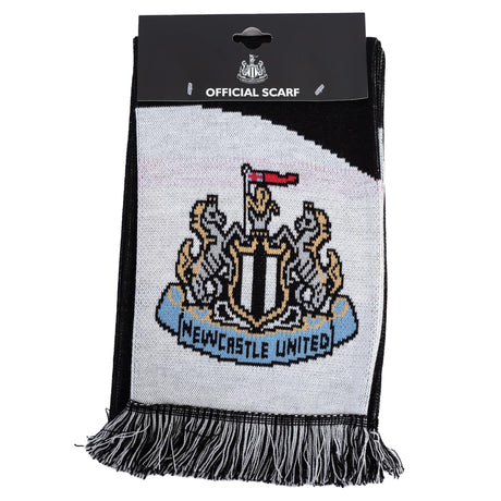 Newcastle United FC Diagonal Scarf: 4 Scarves By Newcastle United