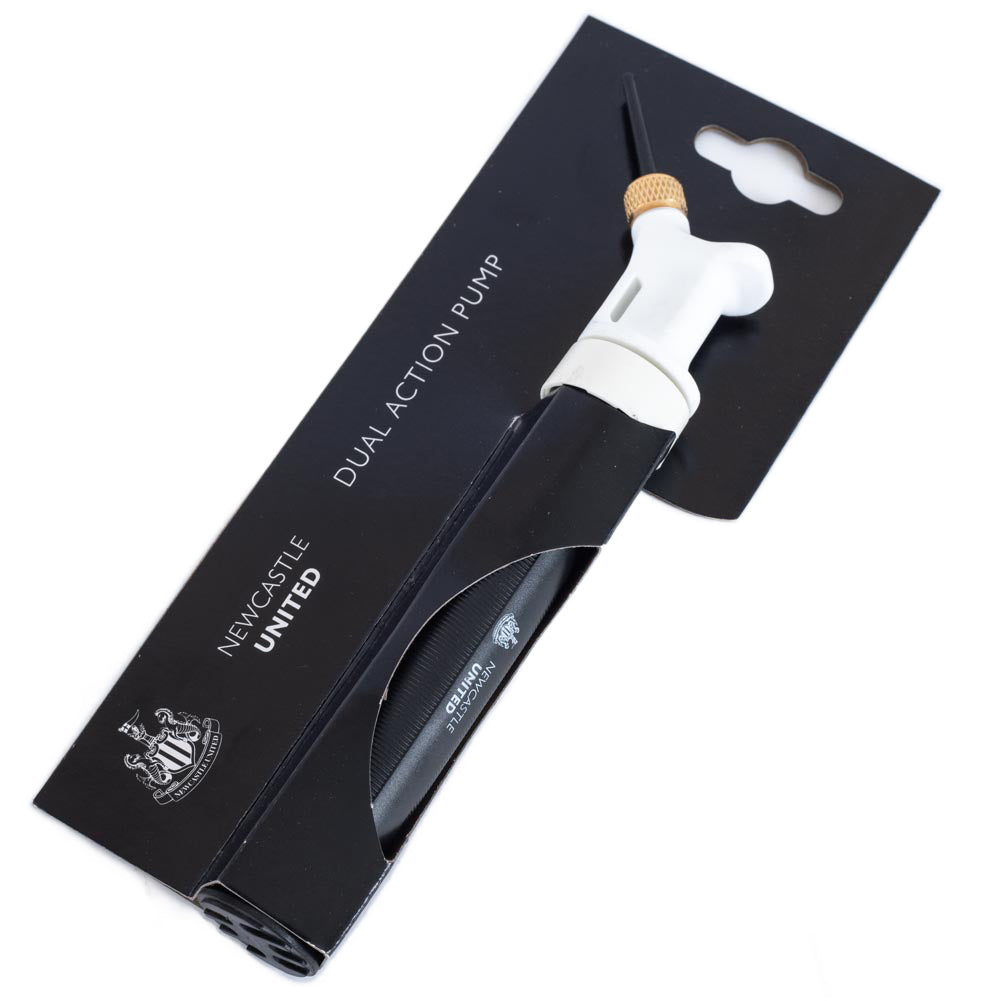 Newcastle United FC Dual Action Football Pump: 3 - Accessories By Newcastle United