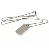 Newcastle United FC Engraved Dog Tag & Chain: 3 - Necklaces By Newcastle United