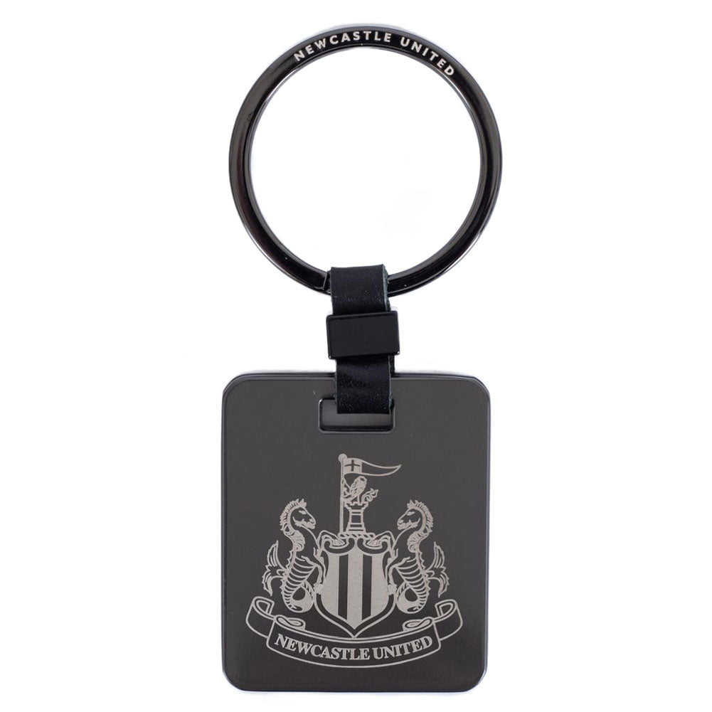 Newcastle United FC Galvanised Keyring: 1 Keyrings By Newcastle United