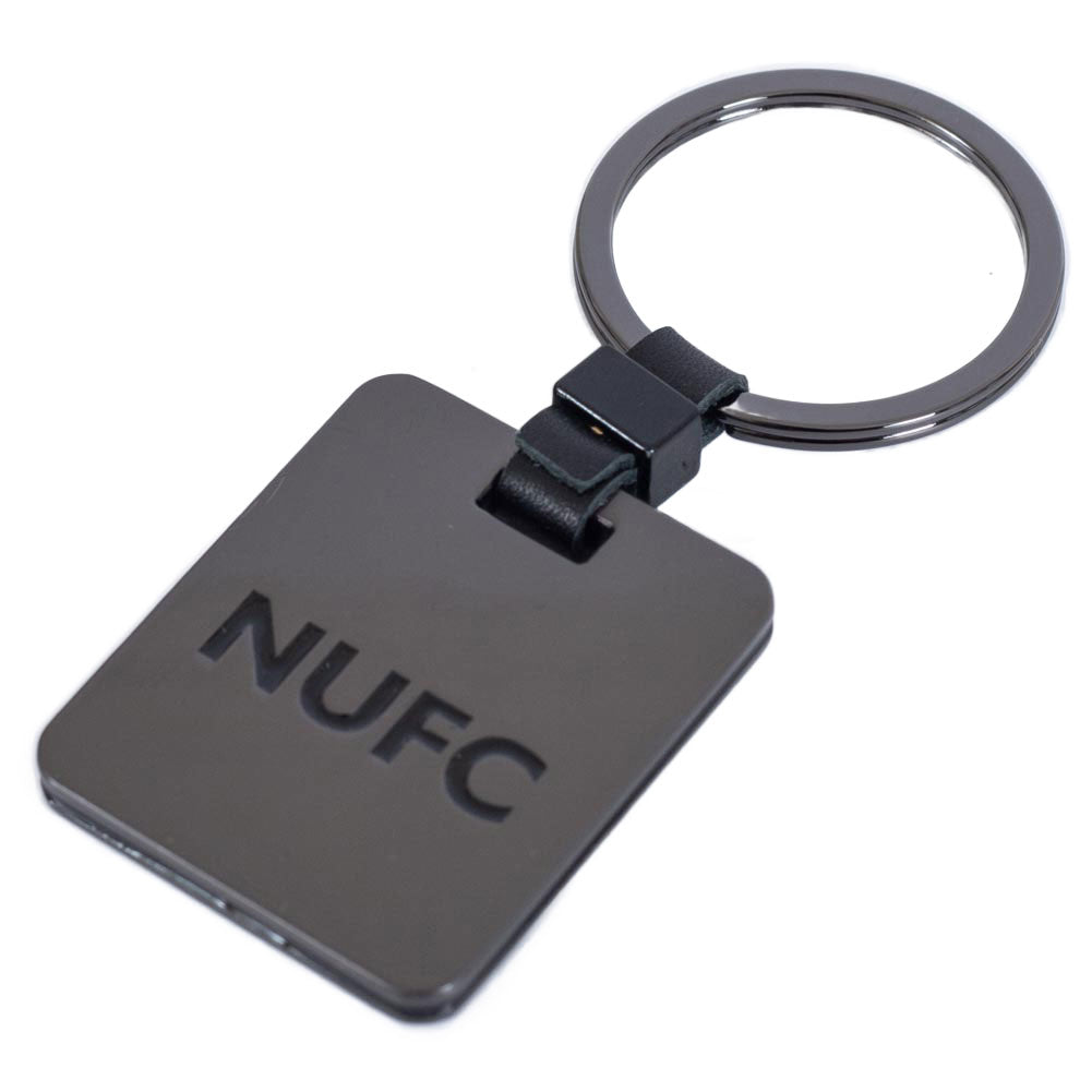 Newcastle United FC Galvanised Keyring: 2 - Keyrings By Newcastle United