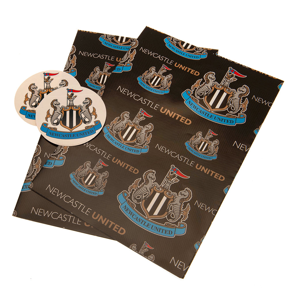 Newcastle United FC Text Gift Wrap: 1 - Gift Wrap & Bags By Newcastle United