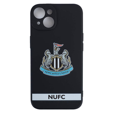 Newcastle United FC iPhone 15 Crest Silicone Case: 2 Tech Accessories By Newcastle United