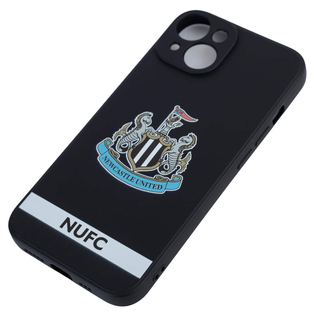 Newcastle United FC iPhone 15 Crest Silicone Case: 1 - Tech Accessories By Newcastle United