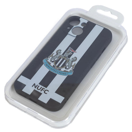 Newcastle United FC iPhone 15 Striped Silicone Case: 4 Tech Accessories By Newcastle United
