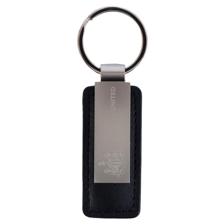 Newcastle United FC Leather Key Fob: 1 - Keyrings By Newcastle United