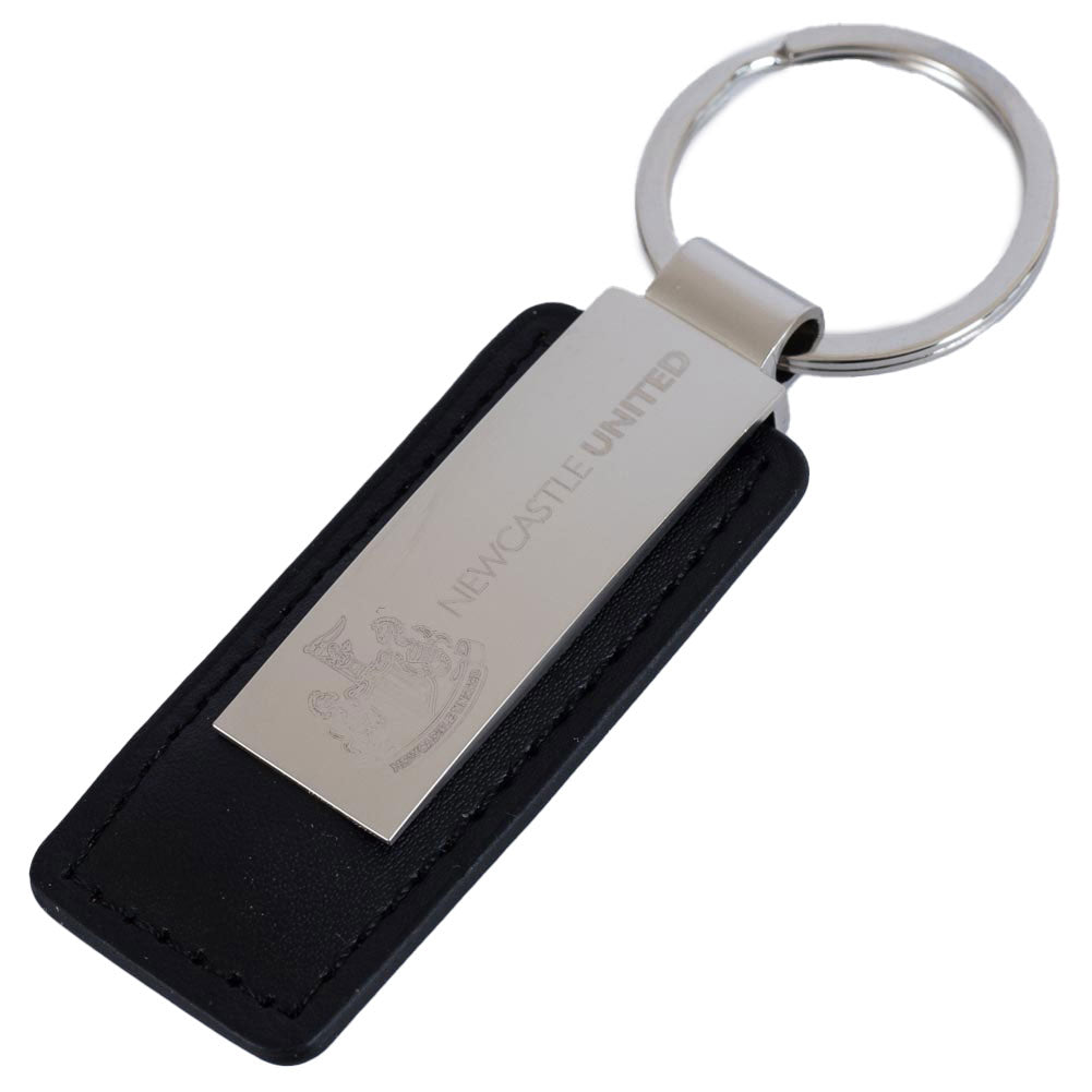 Newcastle United FC Leather Key Fob: 2 - Keyrings By Newcastle United