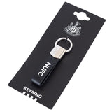Newcastle United FC Leather Strap Keyring: 1 Keyrings By Newcastle United