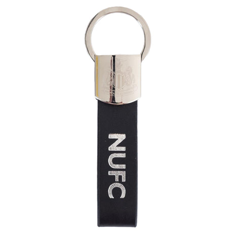 Newcastle United FC Leather Strap Keyring: 3 Keyrings By Newcastle United