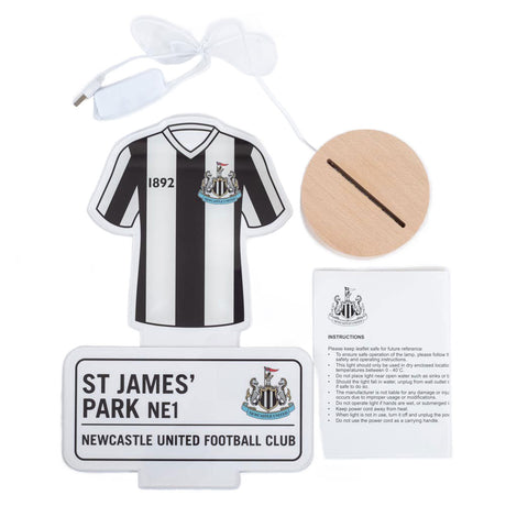 Newcastle United FC LED Dual Slide Light: 4 Lighting By Newcastle United