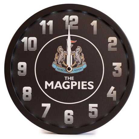 Newcastle United FC LED Magpies Wall Clock: 1 Clocks By Newcastle United