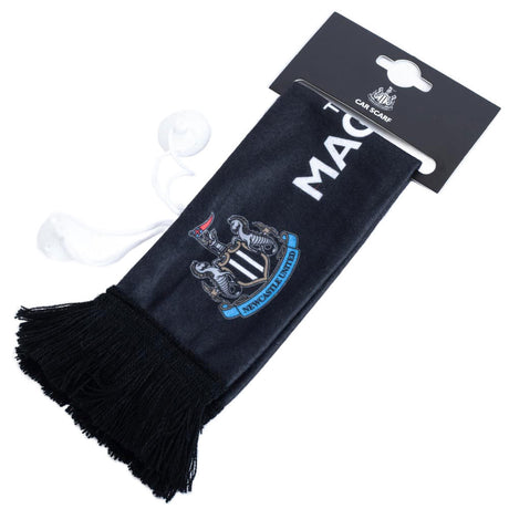 Newcastle United FC Mini Magpies Car Scarf: 3 Car Accessories By Newcastle United