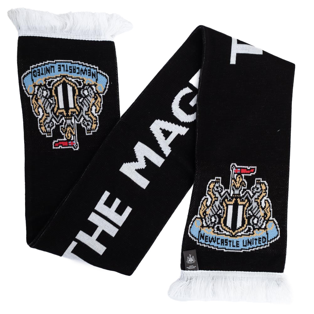 Newcastle United FC Magpies Scarf: 2 - Scarves By Newcastle United