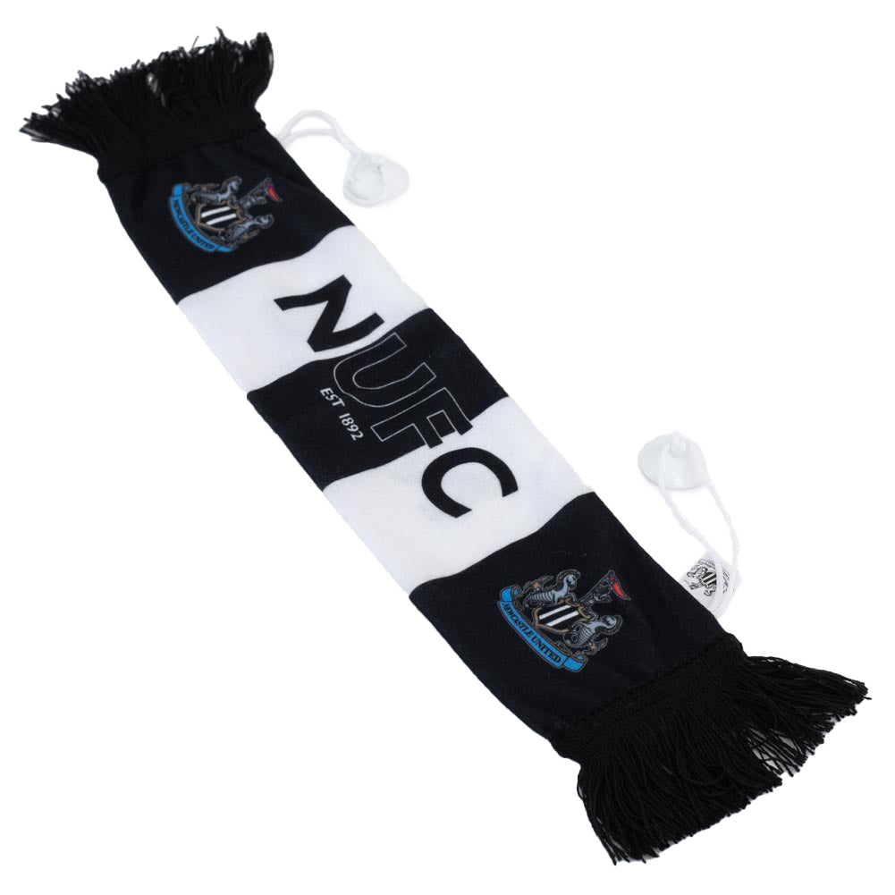 Newcastle United FC Mini Car Bar Scarf: 2 - Car Accessories By Newcastle United