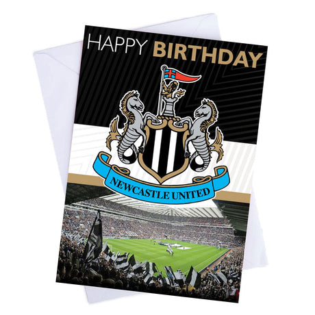 Newcastle United FC Musical Birthday Card: 1 Greeting Cards By Newcastle United