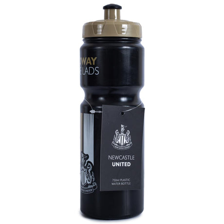 Newcastle United FC Plastic Drinks Bottle: 3 - Water Bottles By Newcastle United