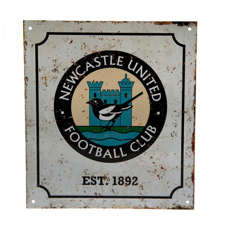 Newcastle United FC Retro Logo Sign: 1 - Signs & Plaques By Newcastle United
