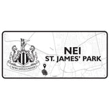 Newcastle United FC Route To Sign - Shop Signs & Plaques At Gift Moments - 1