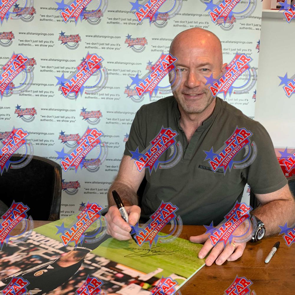 Newcastle United FC Shearer Signed Framed Print: 2 - Signed Memorabilia By Newcastle United