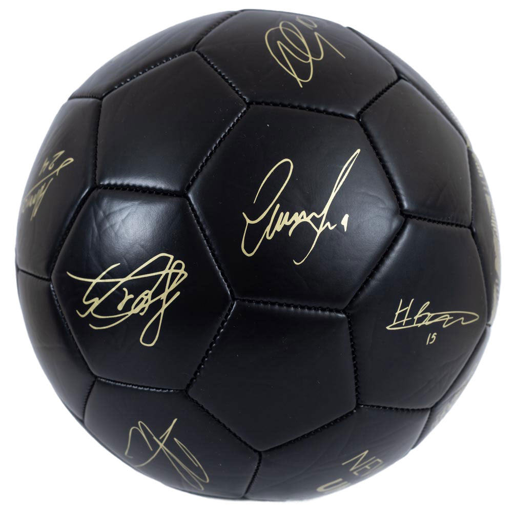 Newcastle United FC Sig Gold Phantom Football: 2 Balls By Newcastle United