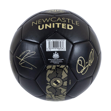 Newcastle United FC Sig Gold Phantom Skill Ball: 3 - Balls By Newcastle United