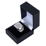 Newcastle United FC Square Signet Ring Large: 1 - Jewellery By Newcastle United