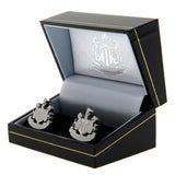 Newcastle United FC Stainless Steel Formed Cufflinks: 1 Cufflinks & Tie Slides By Newcastle United
