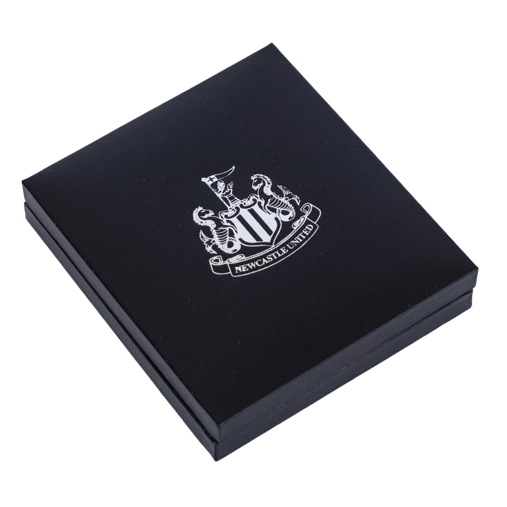 Newcastle United FC Stainless Steel Heart Necklace: 3 - Necklaces By Newcastle United