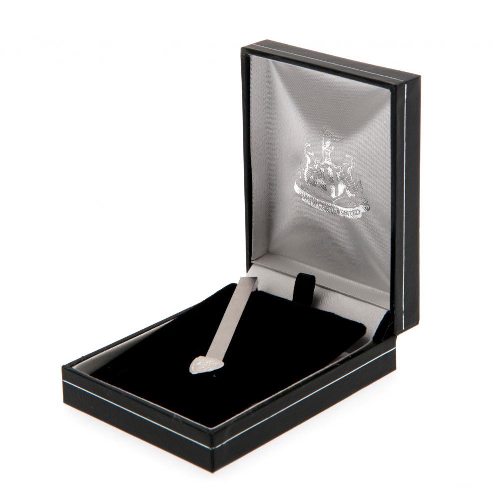 Newcastle United FC Stainless Steel Tie Slide: 1 - Cufflinks & Tie Slides By Newcastle United