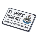 Newcastle United FC Street Sign Badge: 2 Badges By Newcastle United