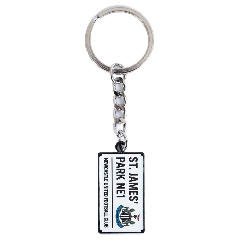 Newcastle United FC Street Sign Keyring: 1 Keyrings By Newcastle United