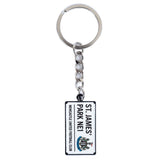 Newcastle United FC Street Sign Keyring: 1 Keyrings By Newcastle United