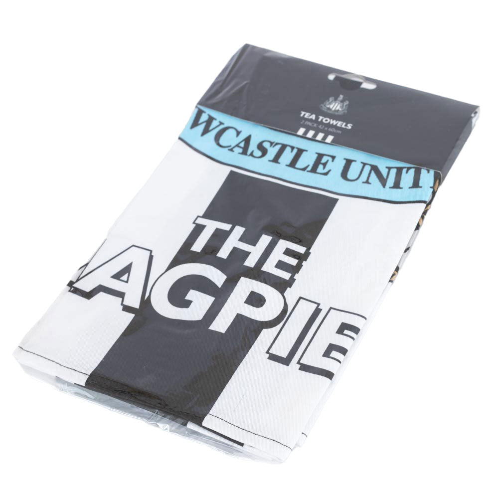 Newcastle United FC Tea Towel Set: 3 - Tea Towels By Newcastle United